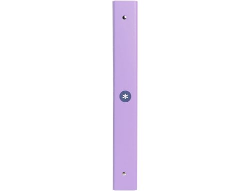 Pasta antartik din a4 forrada 4 aneis 25 mm redondos cor lilas ,  , 7816 , 8423473078161